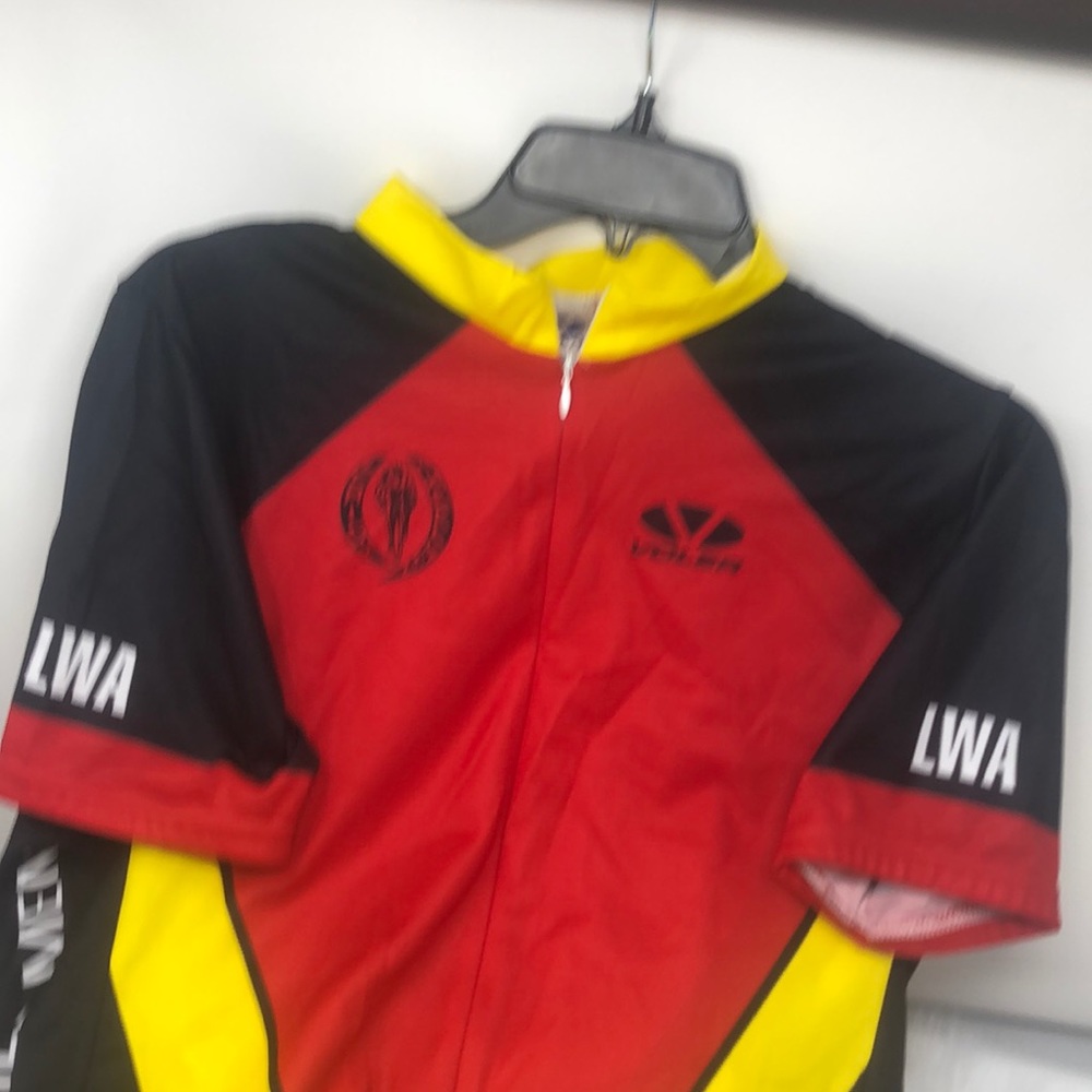 Vintage voler Lehigh Wheelmen Cycling Jersey Men’s Large Made In USA